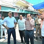 डीएम और एसएसपी ने किया मनसा देवी मंदिर का भौतिक निरीक्षण