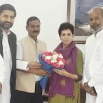 उत्तराखंड कांग्रेस जिलाध्यक्षों के प्रतिनिधिमंडल ने की दिल्ली में कुमारी शैलजा से मुलाकात