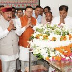 उत्तराखण्ड राज्य के विकास, सुशासन और पारदर्शी प्रशासन को मजबूत आधार प्रदान करने में स्वर्गीय खंडूड़ी का महत्वपूर्ण योगदान रहा:धामी