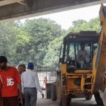 शहर में चलाया गया अतिक्रमण हटाओ अभियान