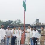 प्रेस क्लब महानगर रुड़की कार्यालय पर धूमधाम से लहराया तिरंगा