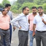 सभी सड़कों को गड्ढा मुक्त करने के लिए जिलाधिकारी ने किया जनपद की सड़कों का स्थलीय निरीक्षण