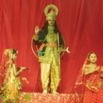 अशोक नगर में रामलीला के तीसरे दिन भी गूंजे जय श्रीराम के जयकारे