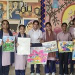 महाविद्यालय में विकसित भारत 2047 विषय पर रंगोली, पेंटिंग प्रतियोगिता का आयोजन